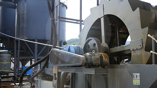 洗砂機生產線現場
