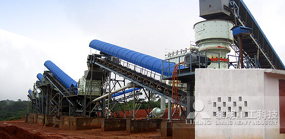 喀麥隆花崗巖全鋼架石料破碎生產線