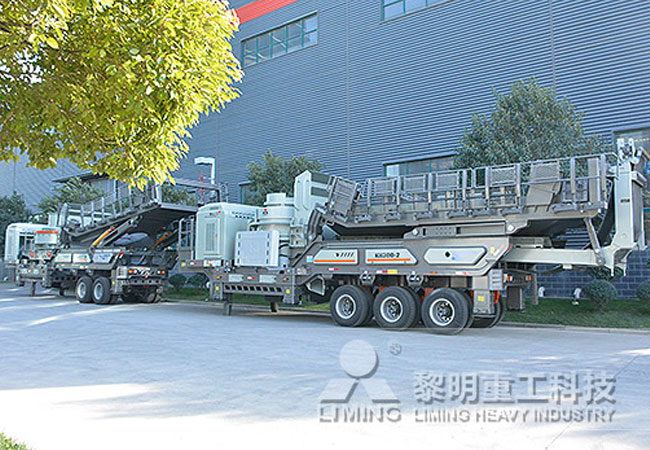 黎明重工移動破碎站準備發貨