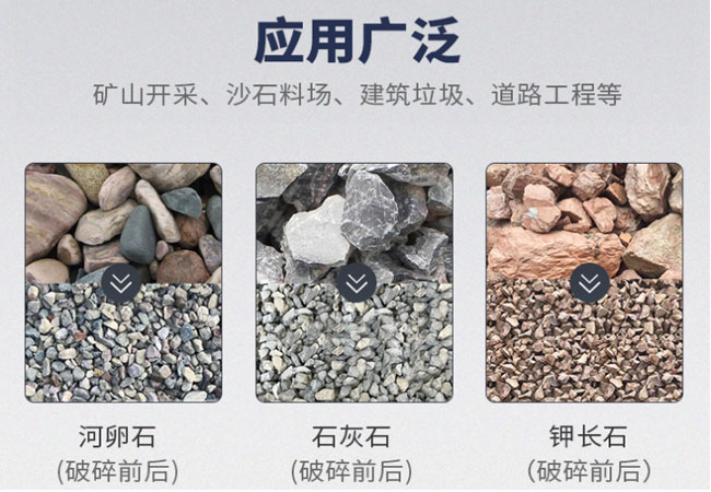 反擊破200多種物料可用，祝您破碎無憂