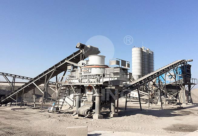 制砂機(jī)生產(chǎn)線現(xiàn)場