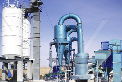 立式磨粉機工作現場案例