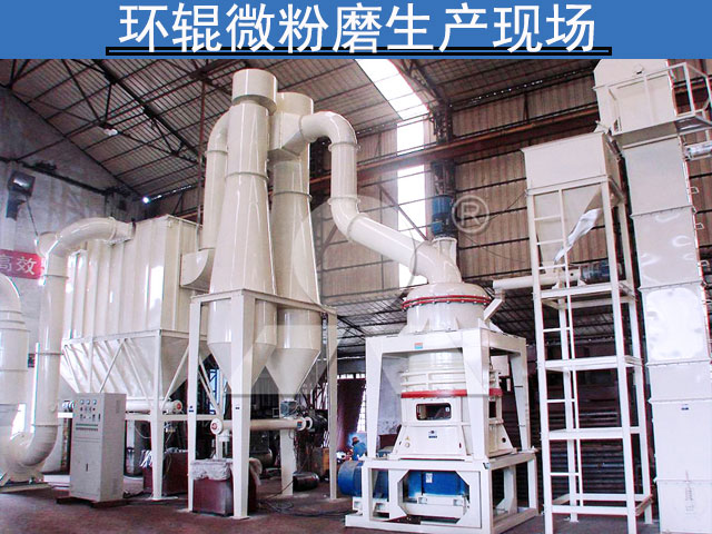 環輥微粉磨生產現場 環輥微粉磨生產現場