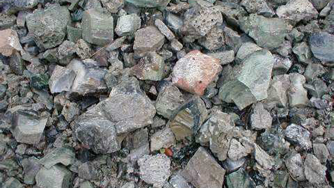 礦渣現場展示圖