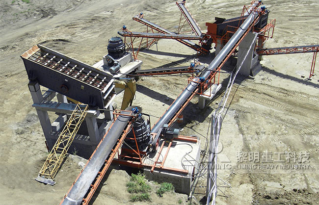 浙江巖石破碎生產線