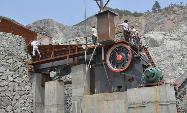 甘肅文縣石灰石制砂生產線