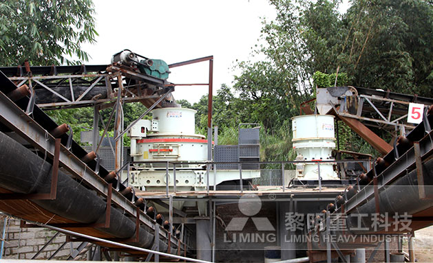 福建閩侯河卵石制砂生產線