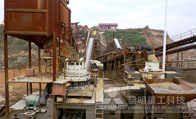 陜西河石制砂生產線