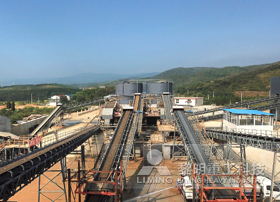 客戶(hù)來(lái)廠(chǎng)參觀(guān) 安徽池州東至河卵石制砂EPC項(xiàng)目