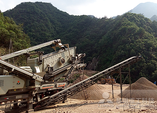 時產100噸石灰石移動破碎站