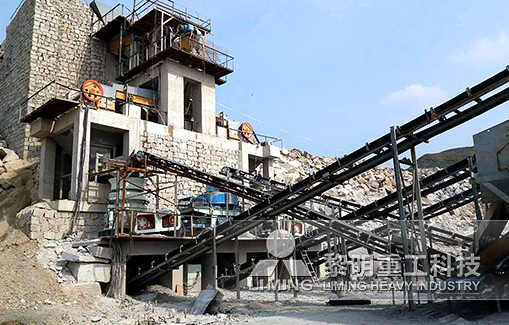 安徽時產200噸河卵石制砂線生產現場 福建時產400噸花崗巖破碎生產線