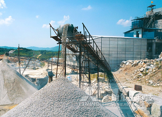 福建時產400噸花崗巖破碎生產線